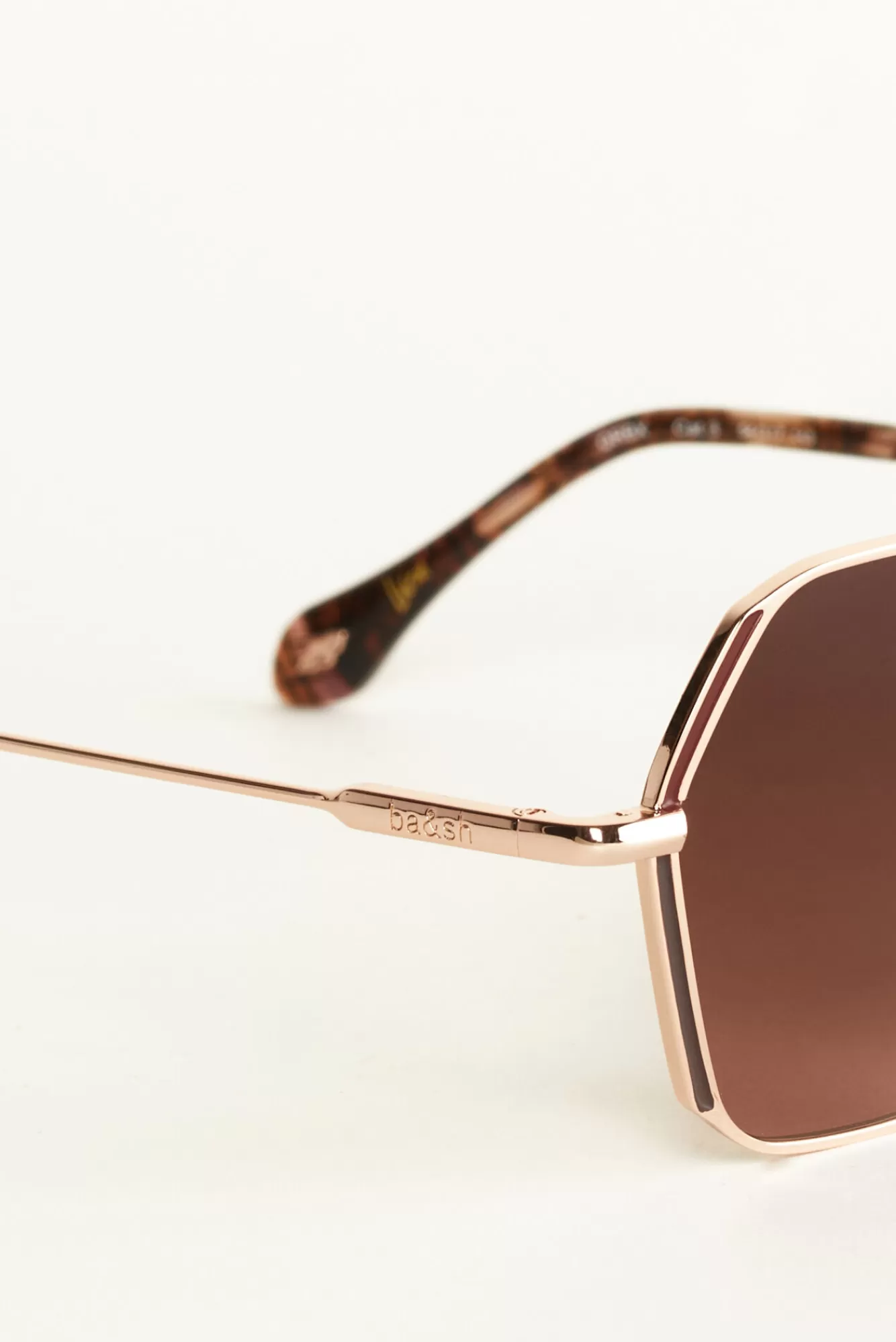 ba&sh Lunettes De Soleil*Lison. Vert