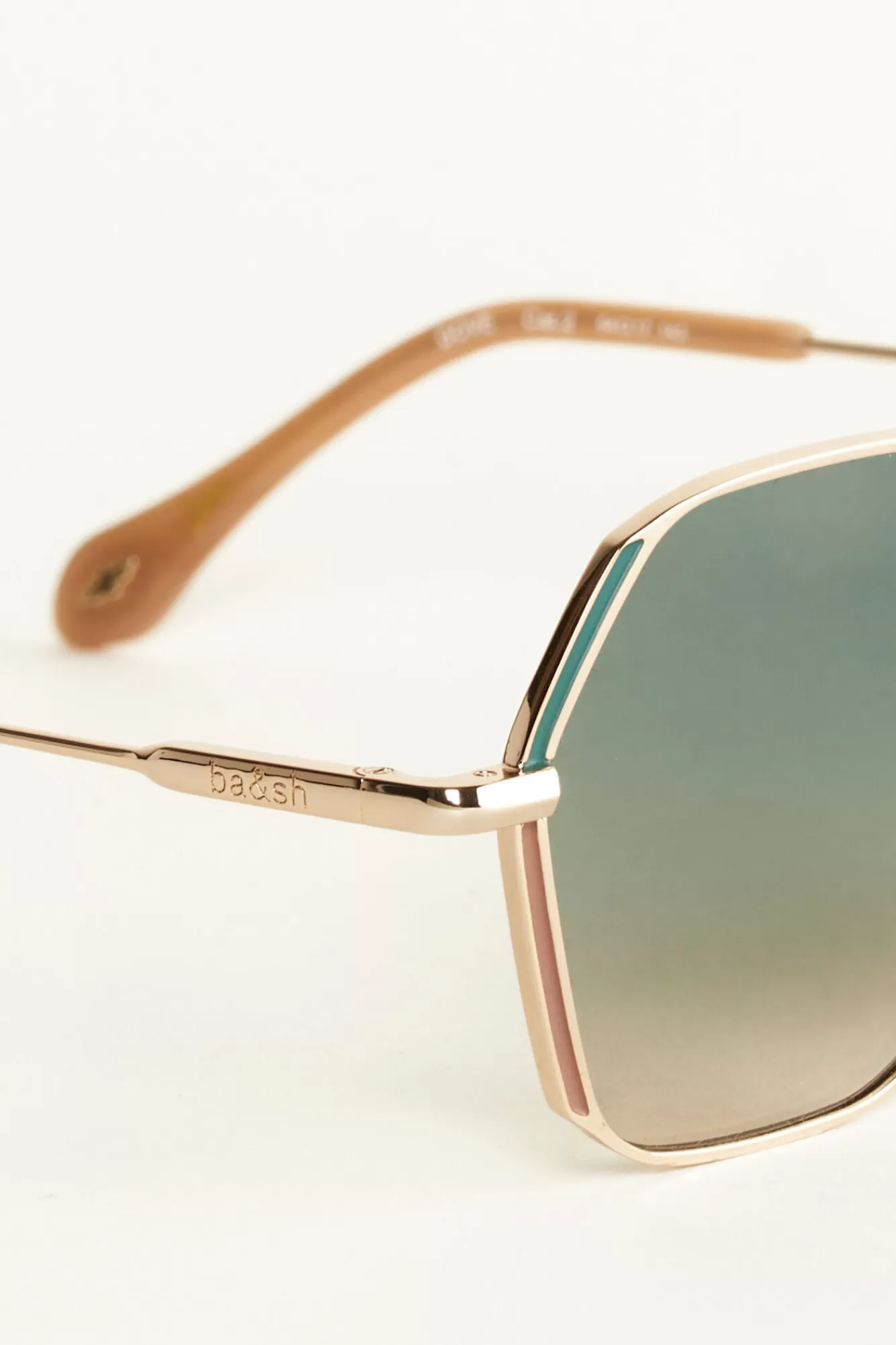 ba&sh Lunettes De Soleil*Lison. Vert