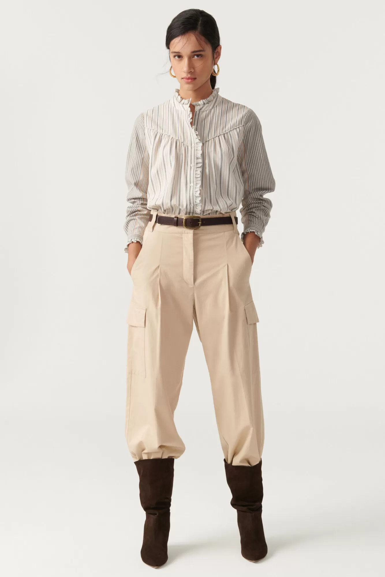 ba&sh Tops & Chemises*Luz. Blanc Ecru