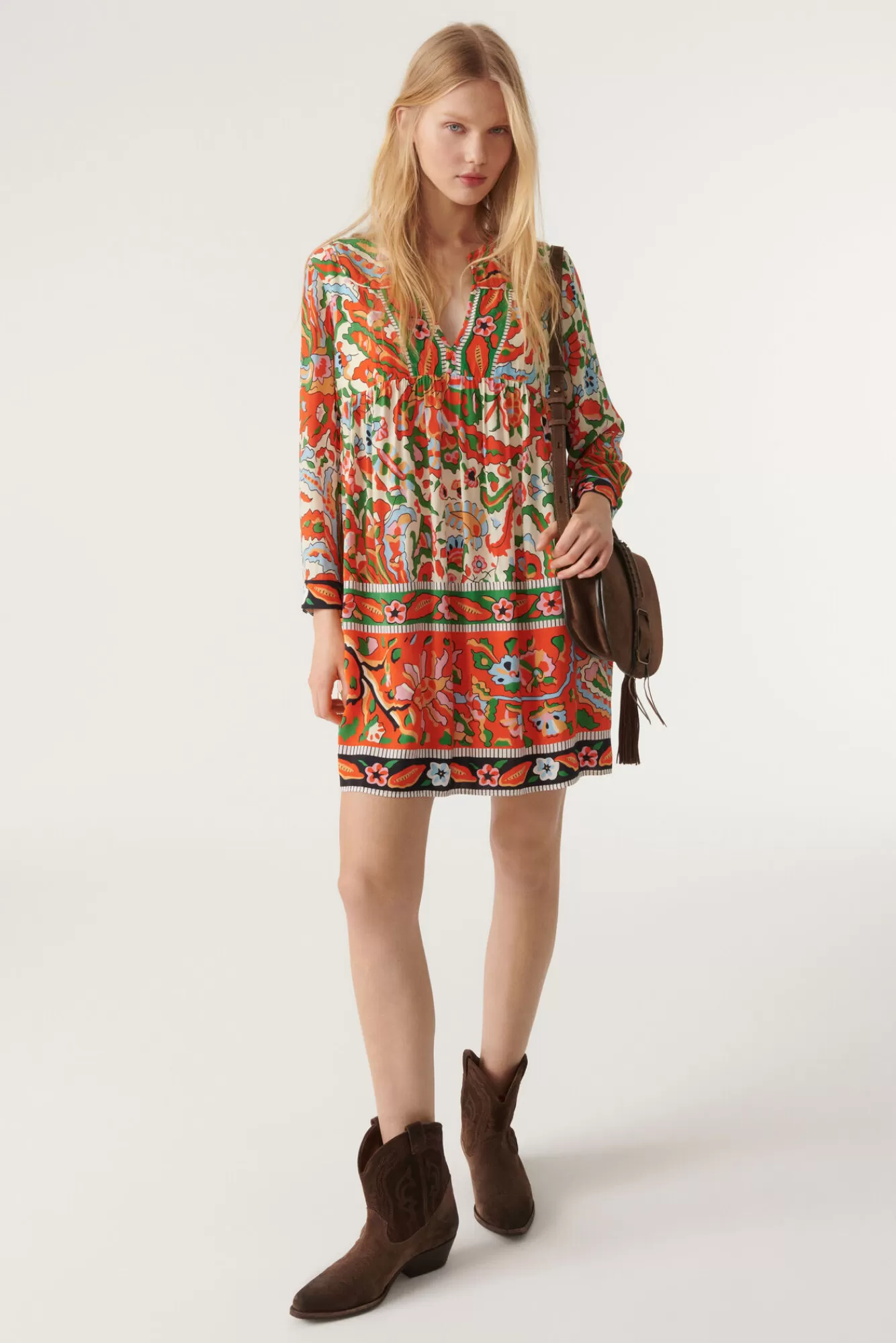 ba&sh Robes*Maureen. Blanc Ecru