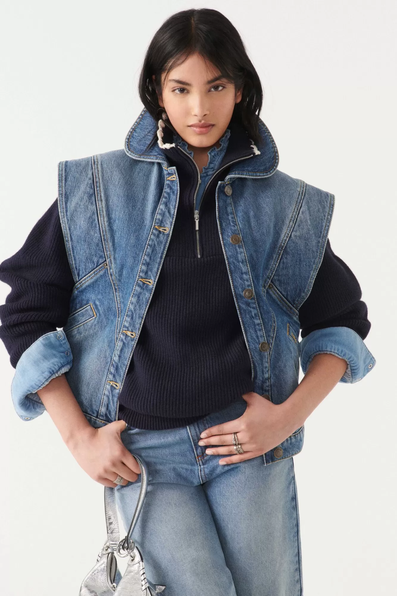 ba&sh Vestes & Manteaux*Max. Bleu