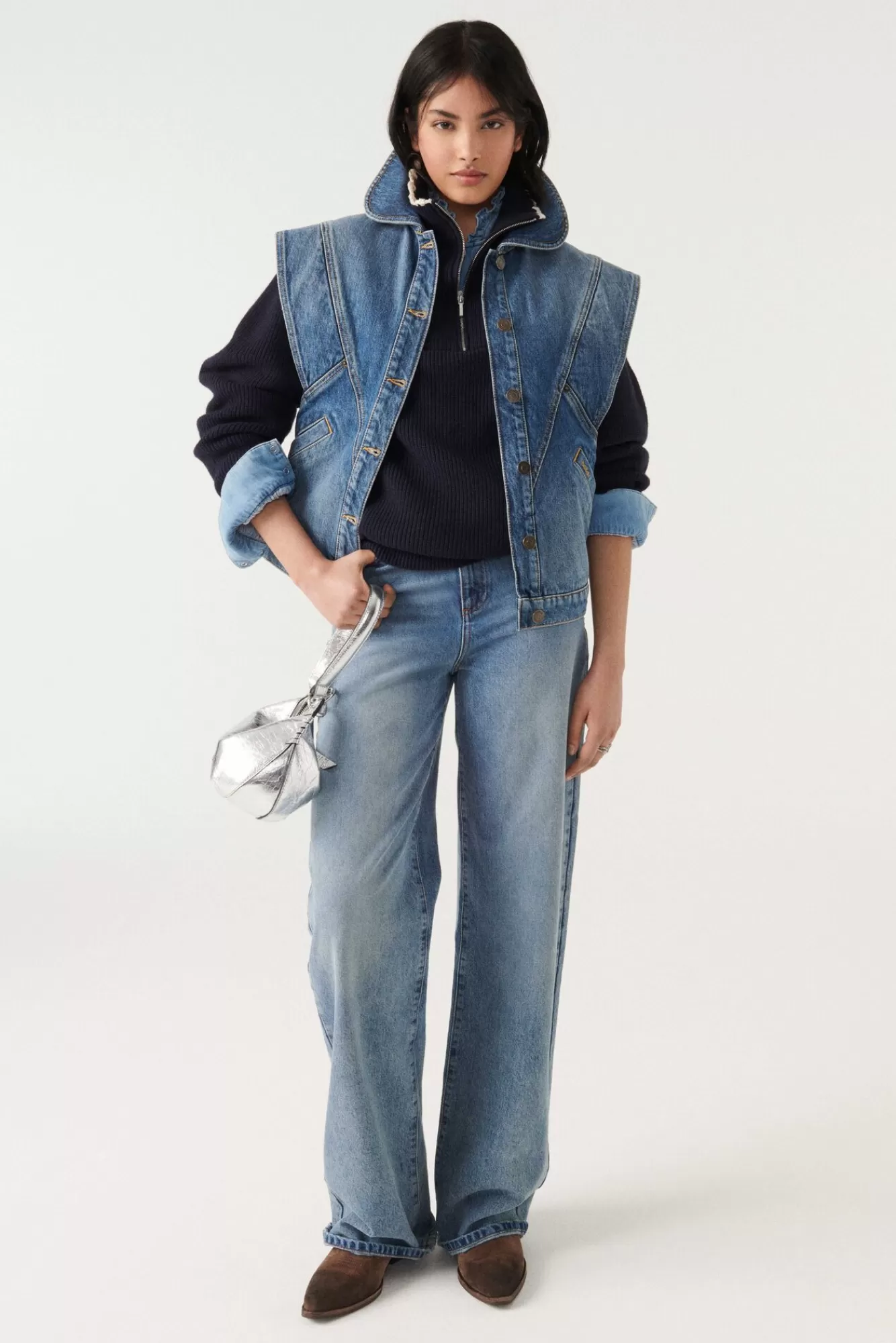 ba&sh Vestes & Manteaux*Max. Bleu