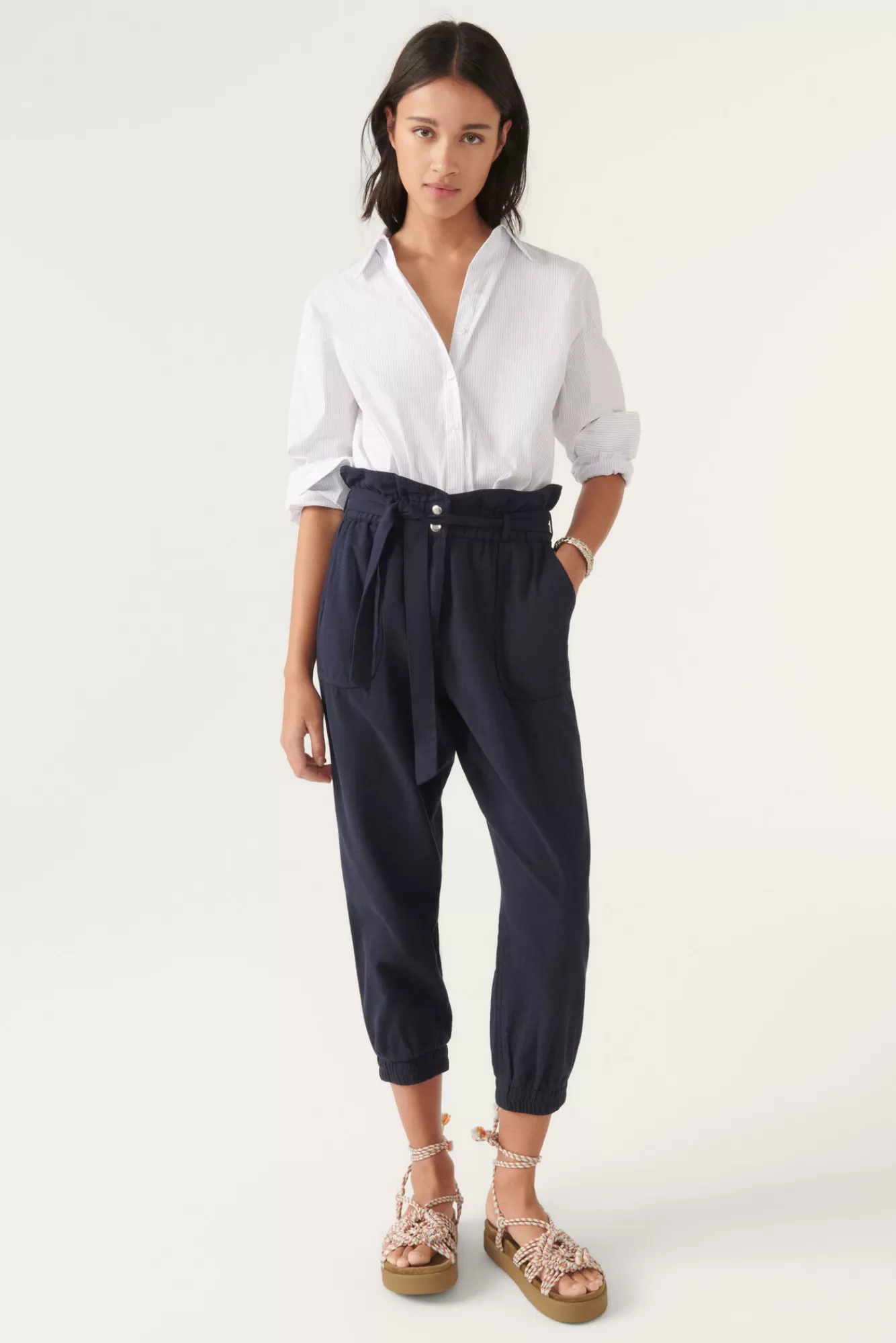 ba&sh Pantalons*Melo. Bleu Nuit