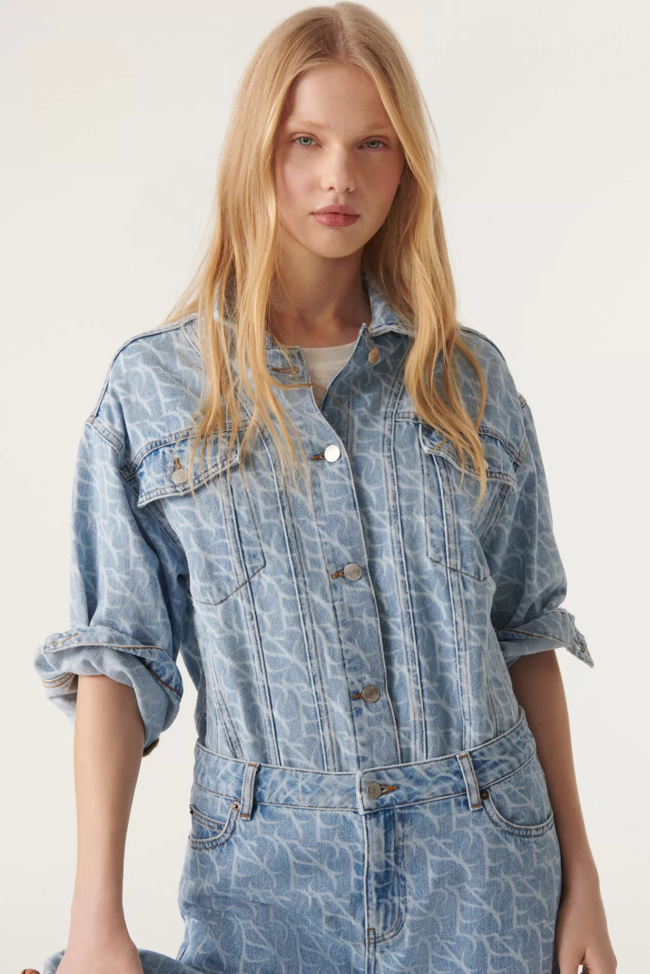 ba&sh Vestes & Manteaux*Modney. Bleu