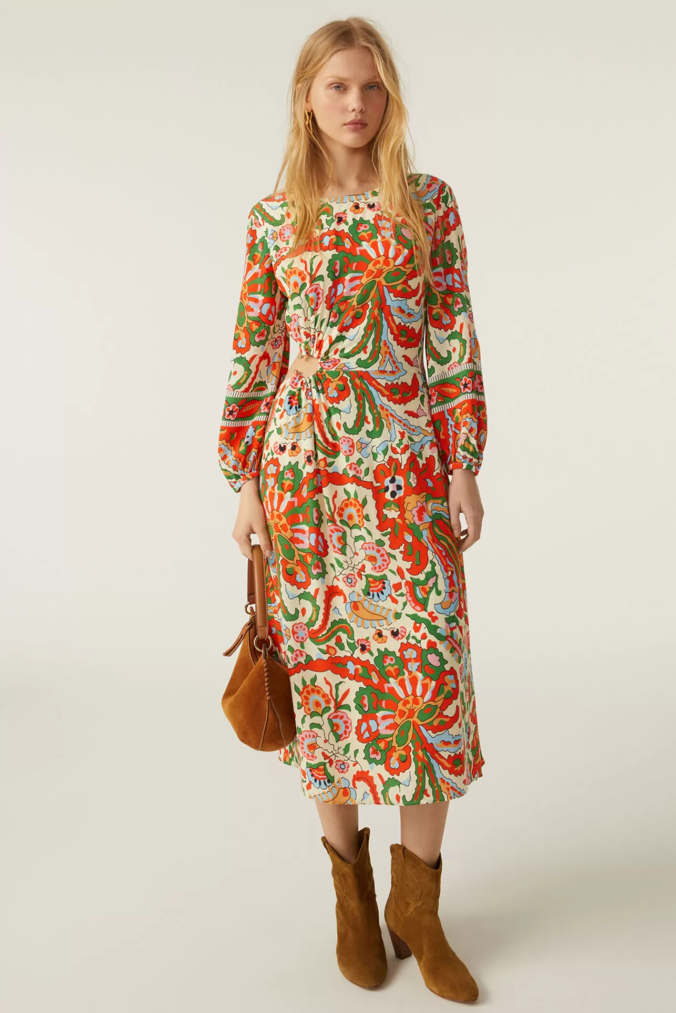 ba&sh Robes*Monica. Blanc Ecru