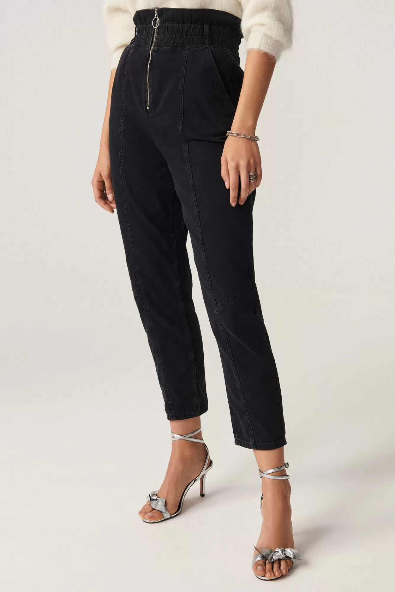 ba&sh Denim*Mony. Noir
