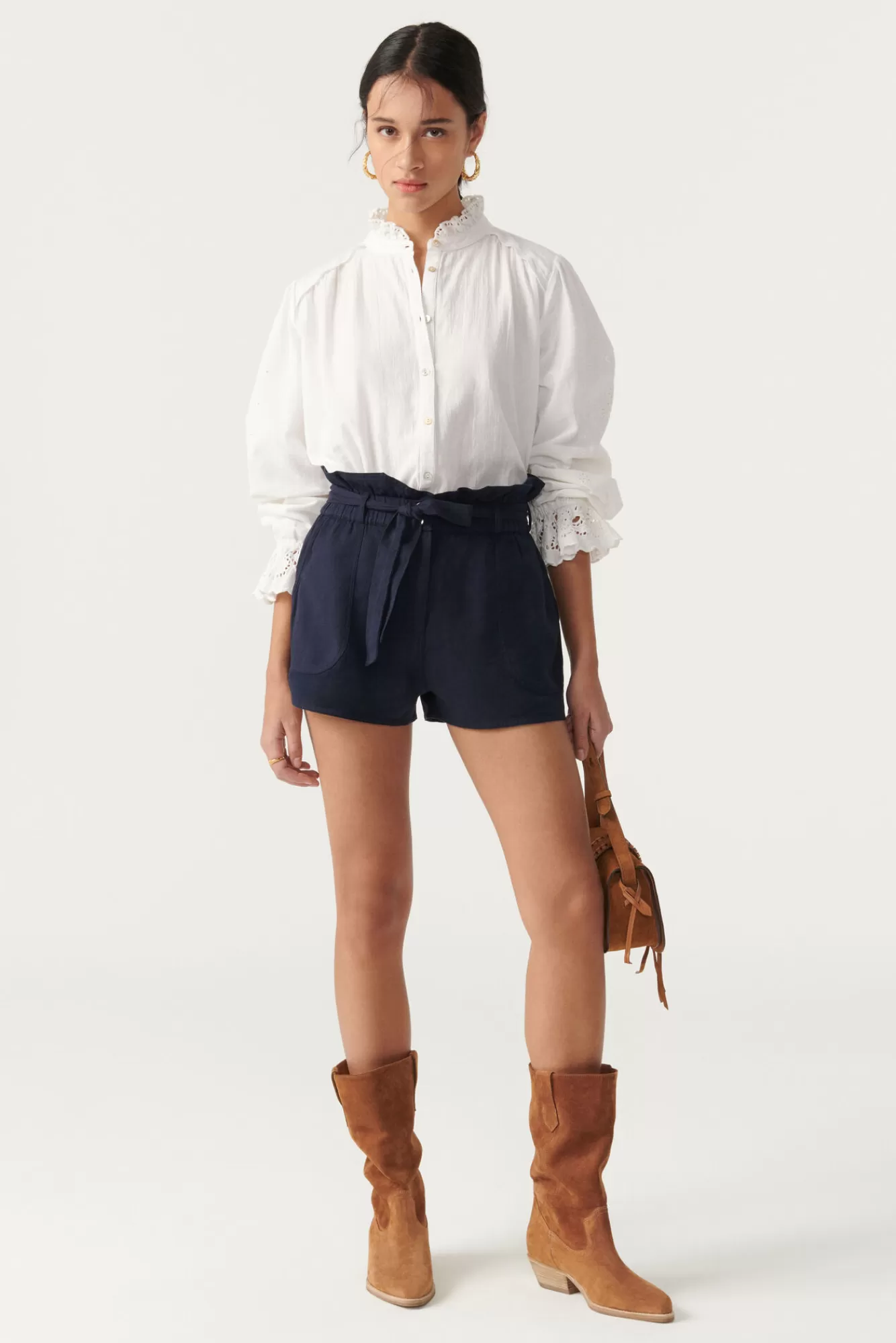 ba&sh Jupes & Shorts*Mustang. Bleu Nuit