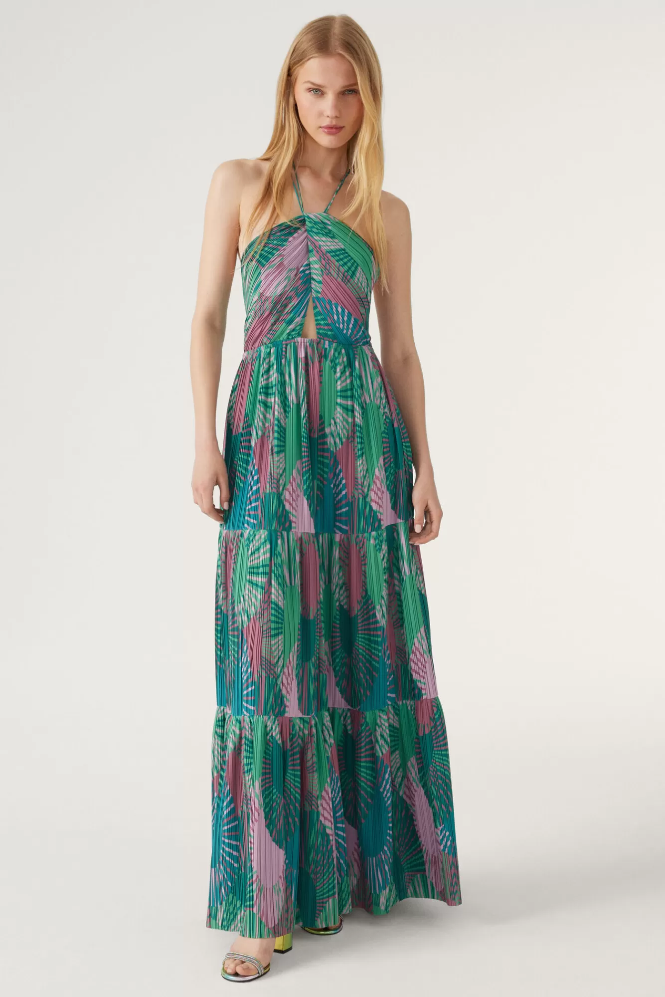 ba&sh Robes*Nastasia. Vert