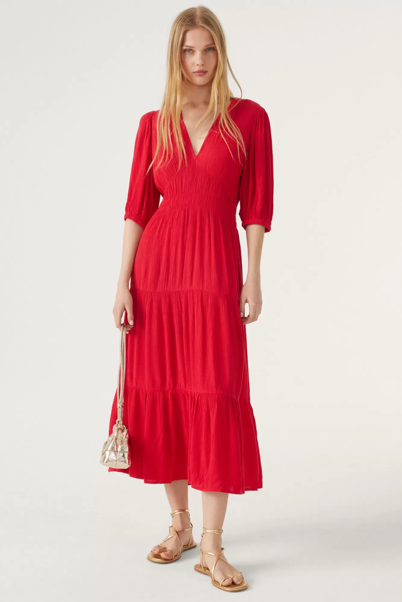 ba&sh Robes*Norma. Rouge