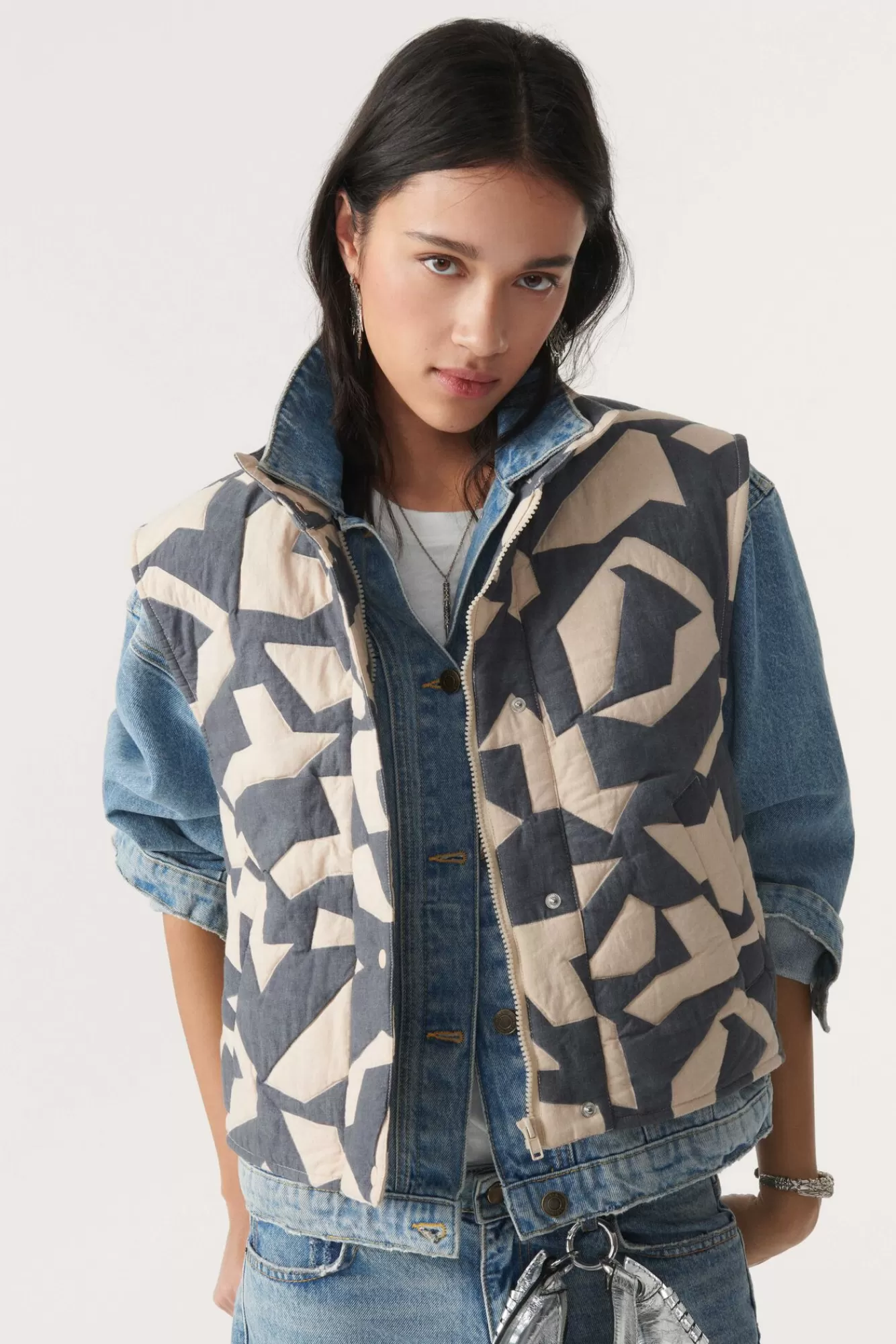 ba&sh Vestes & Manteaux*Pablo. Bleu