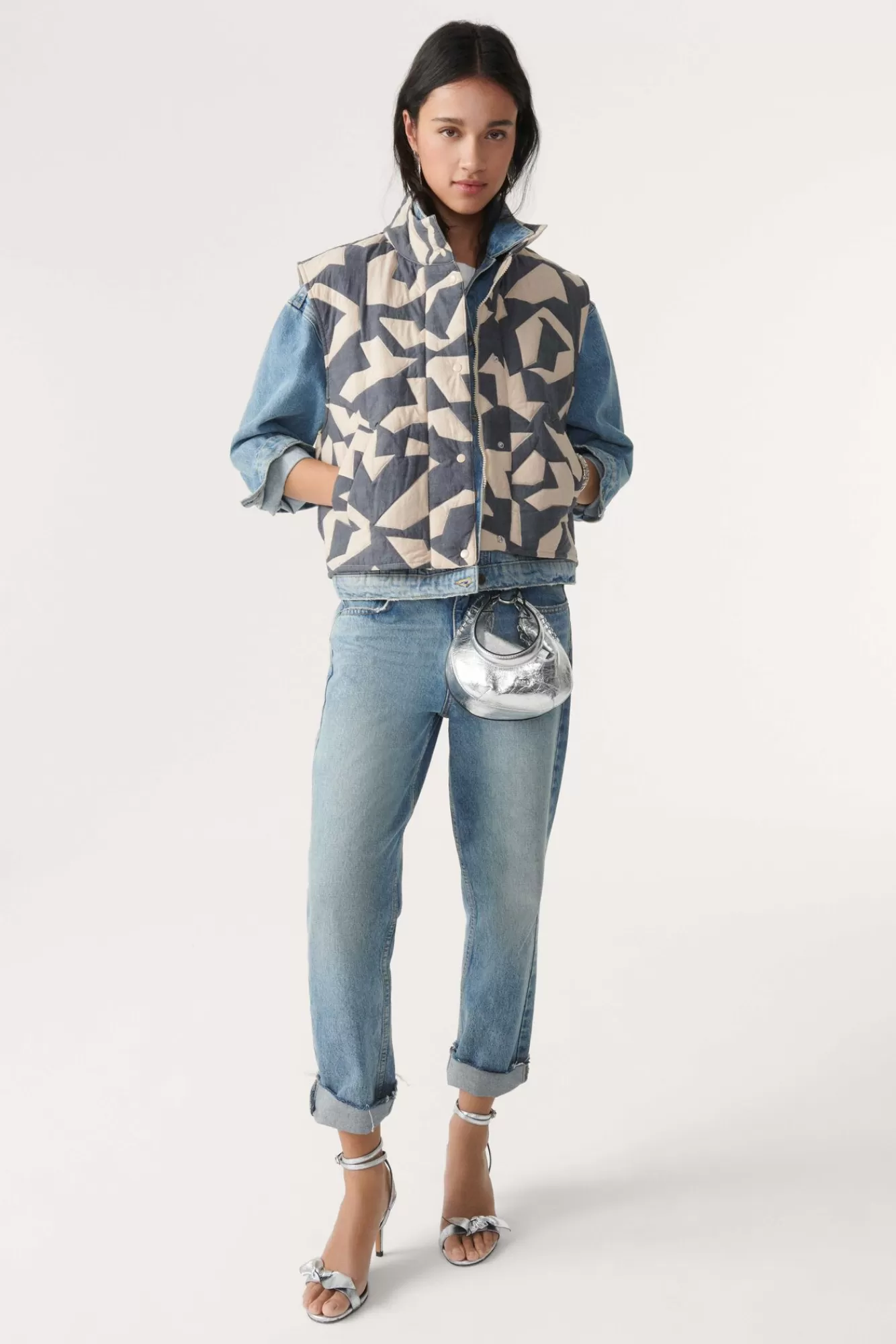 ba&sh Vestes & Manteaux*Pablo. Bleu