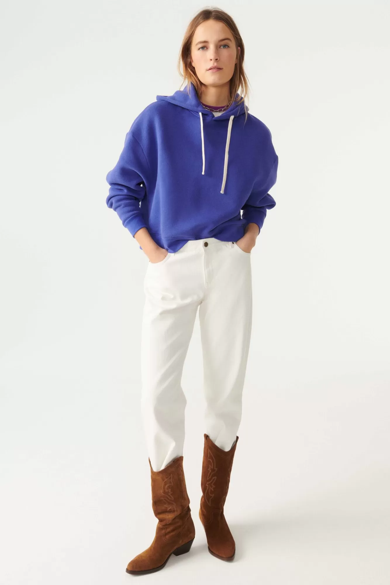 ba&sh Sweatshirts*Robby. Violet