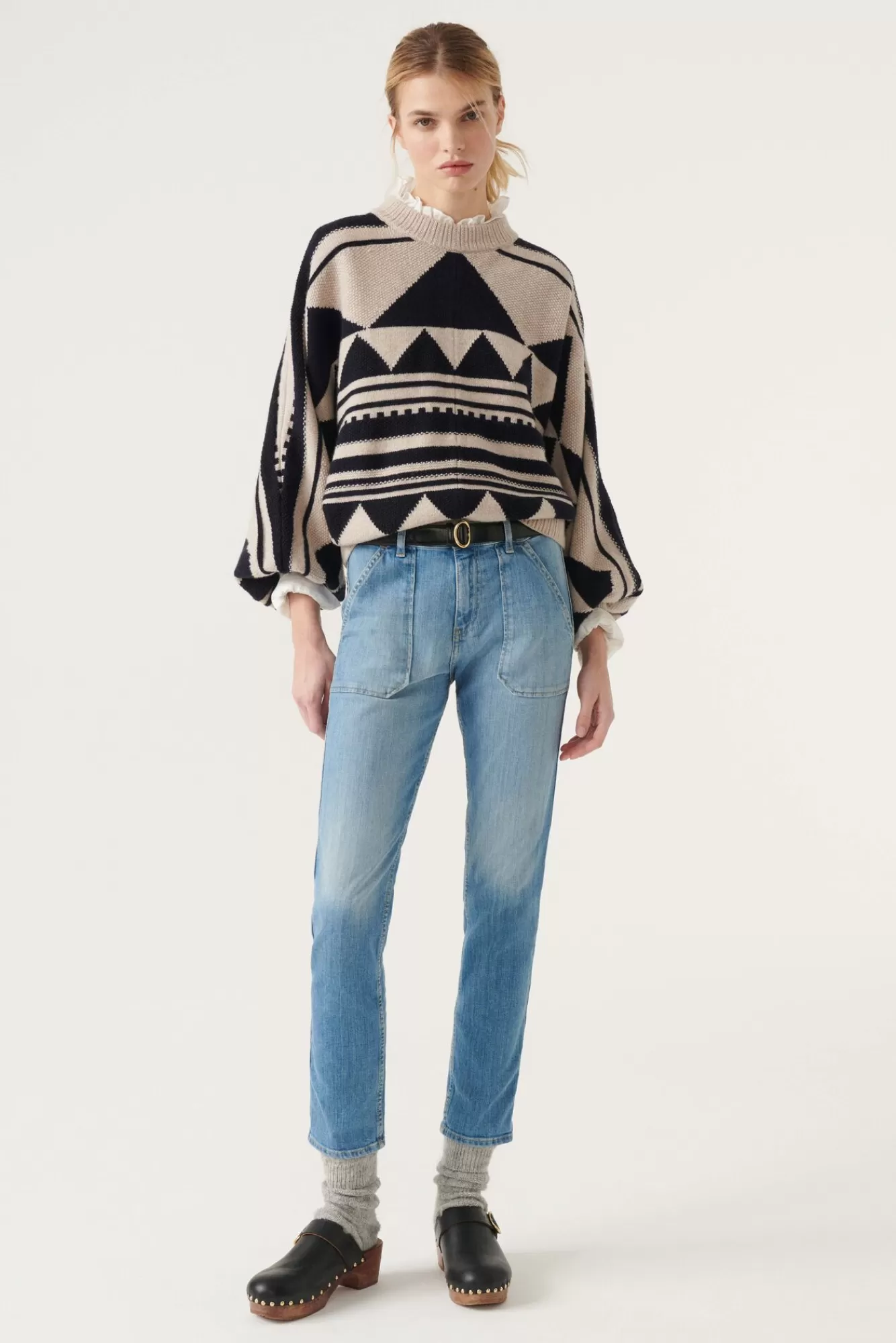 ba&sh Denim*Sally. Bleu