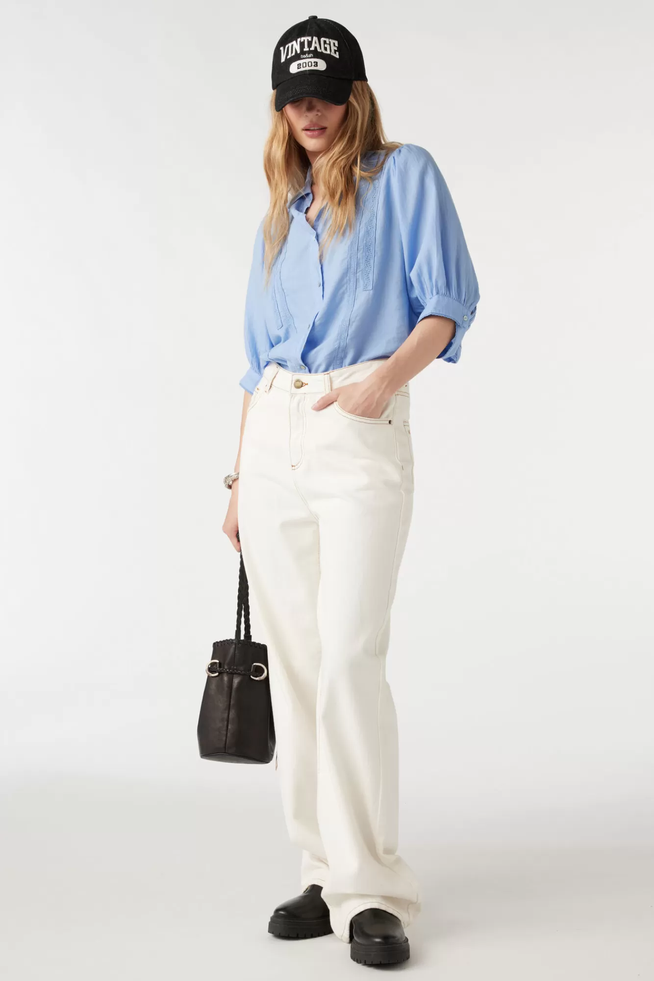 ba&sh Tops & Chemises*Talali. Blanc Ecru