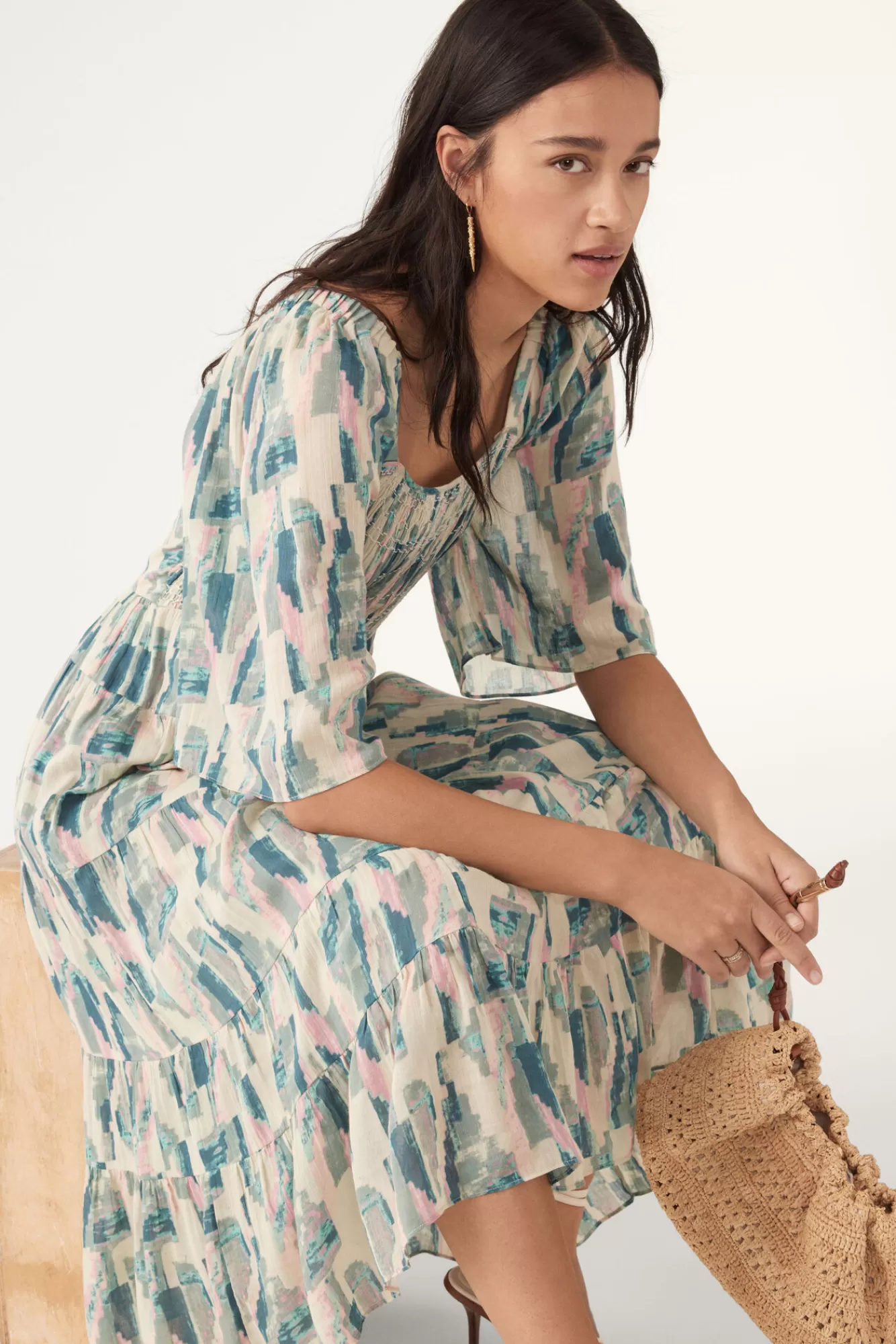 ba&sh Robes*Teoli. Rose