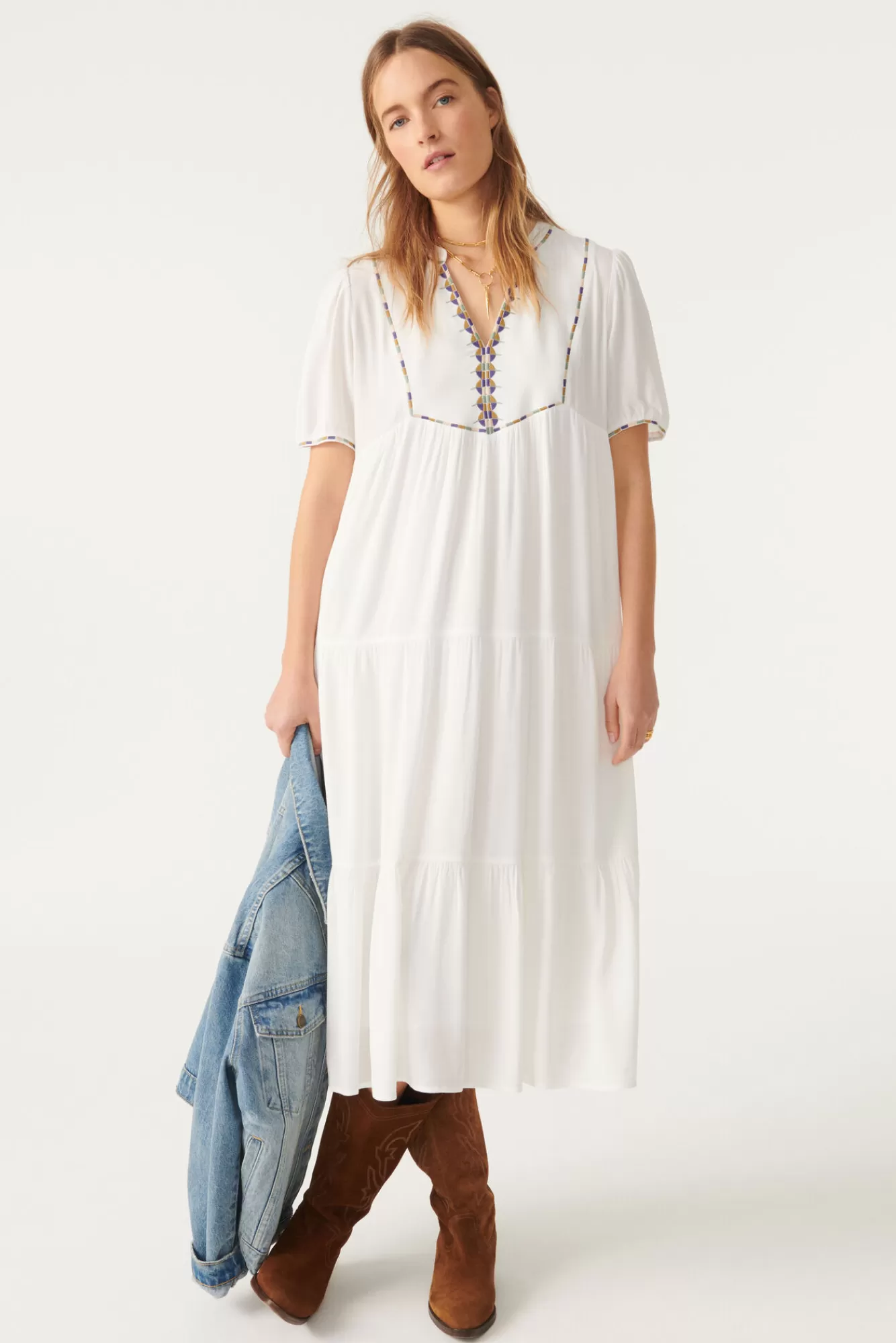 ba&sh Robes*Tisolde. Noir