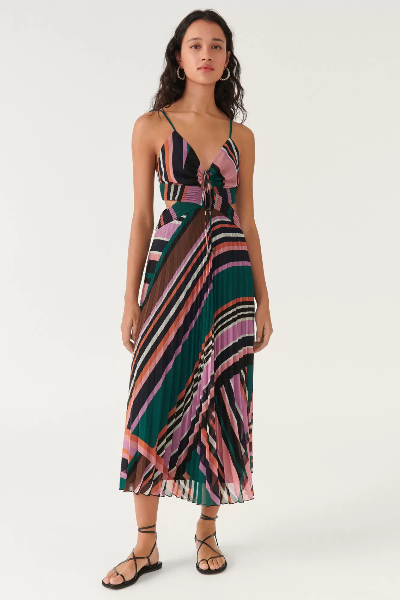 ba&sh Robes*Uhaina. Vert