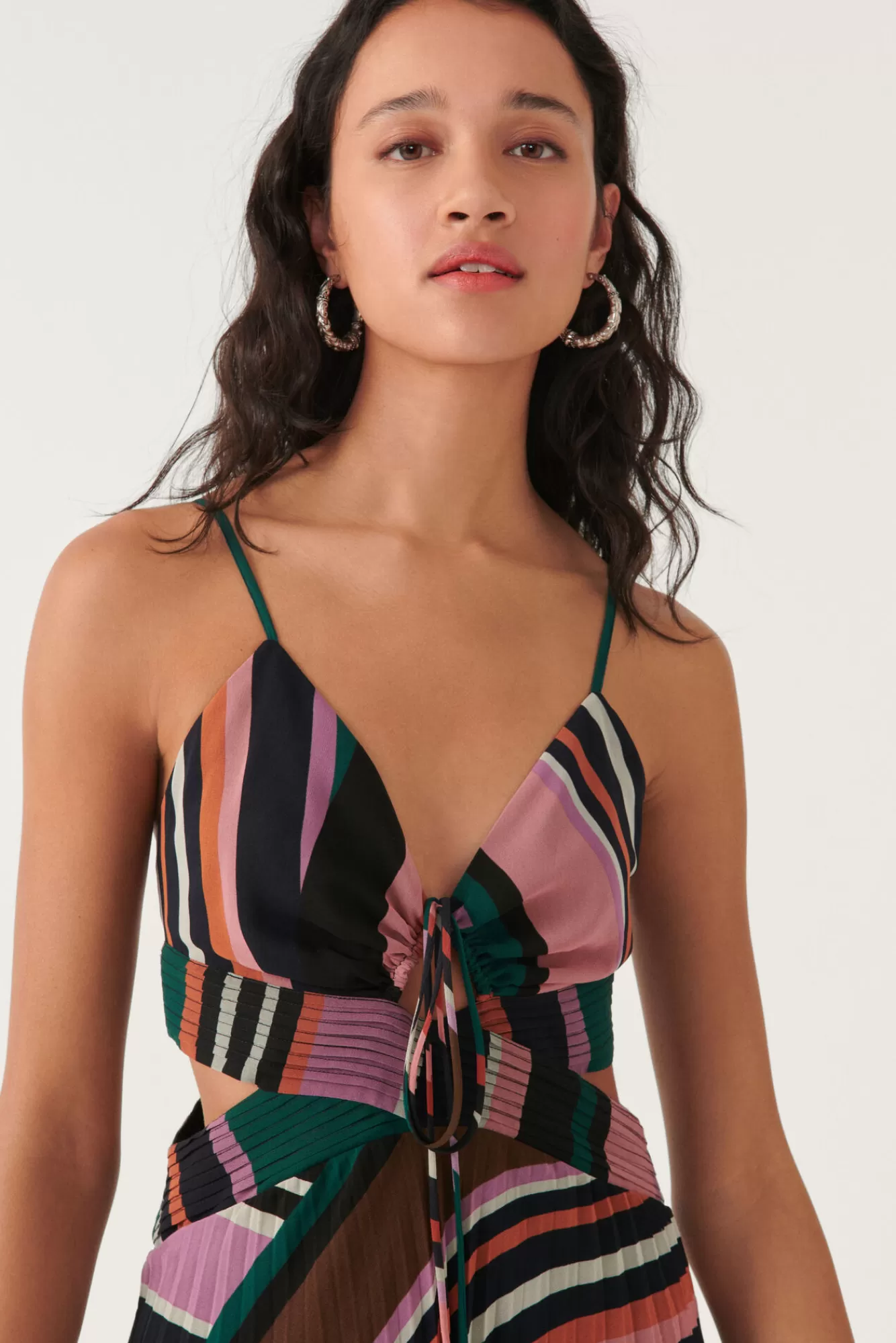 ba&sh Robes*Uhaina. Vert