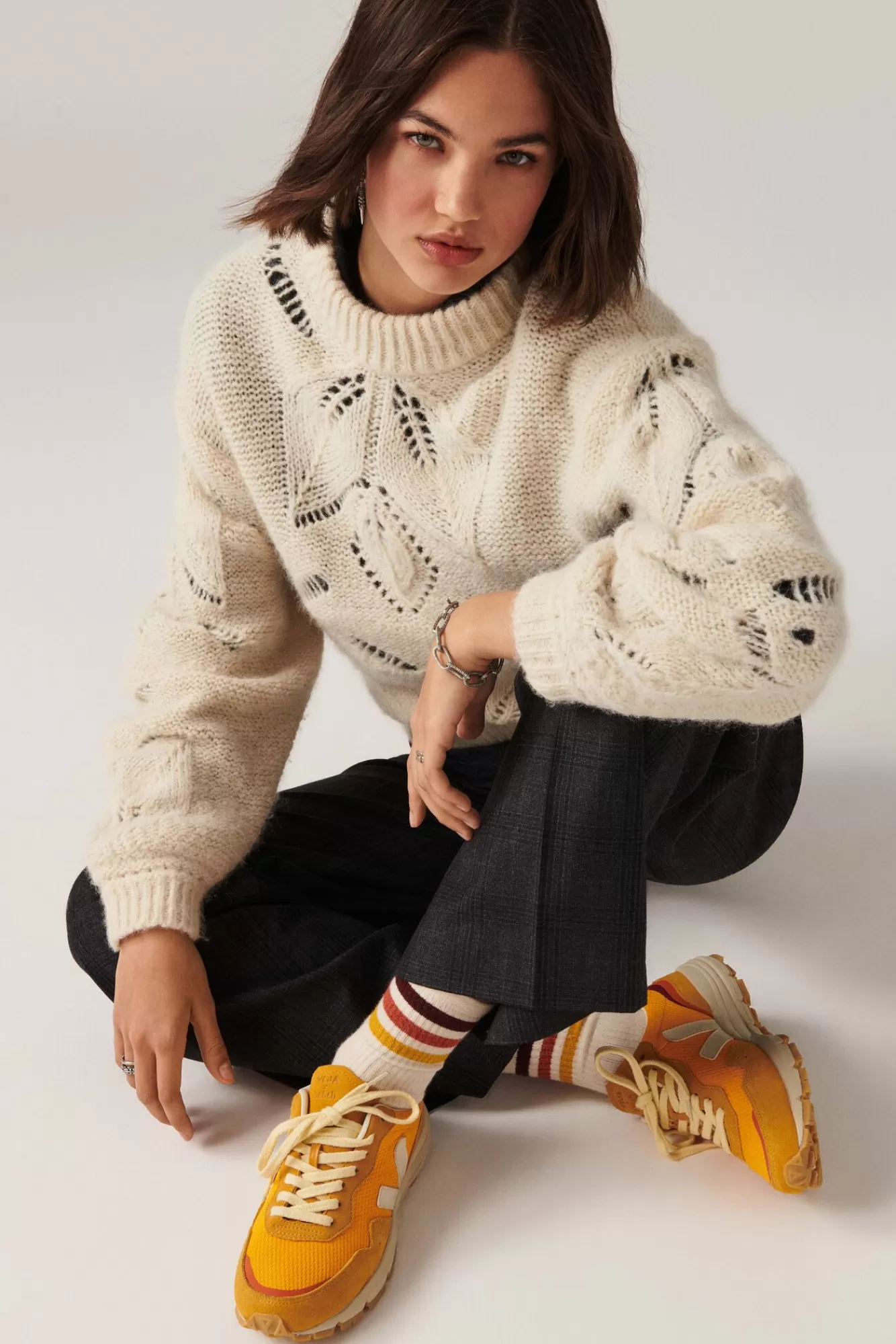 ba&sh Chaussures*Veja. Jaune