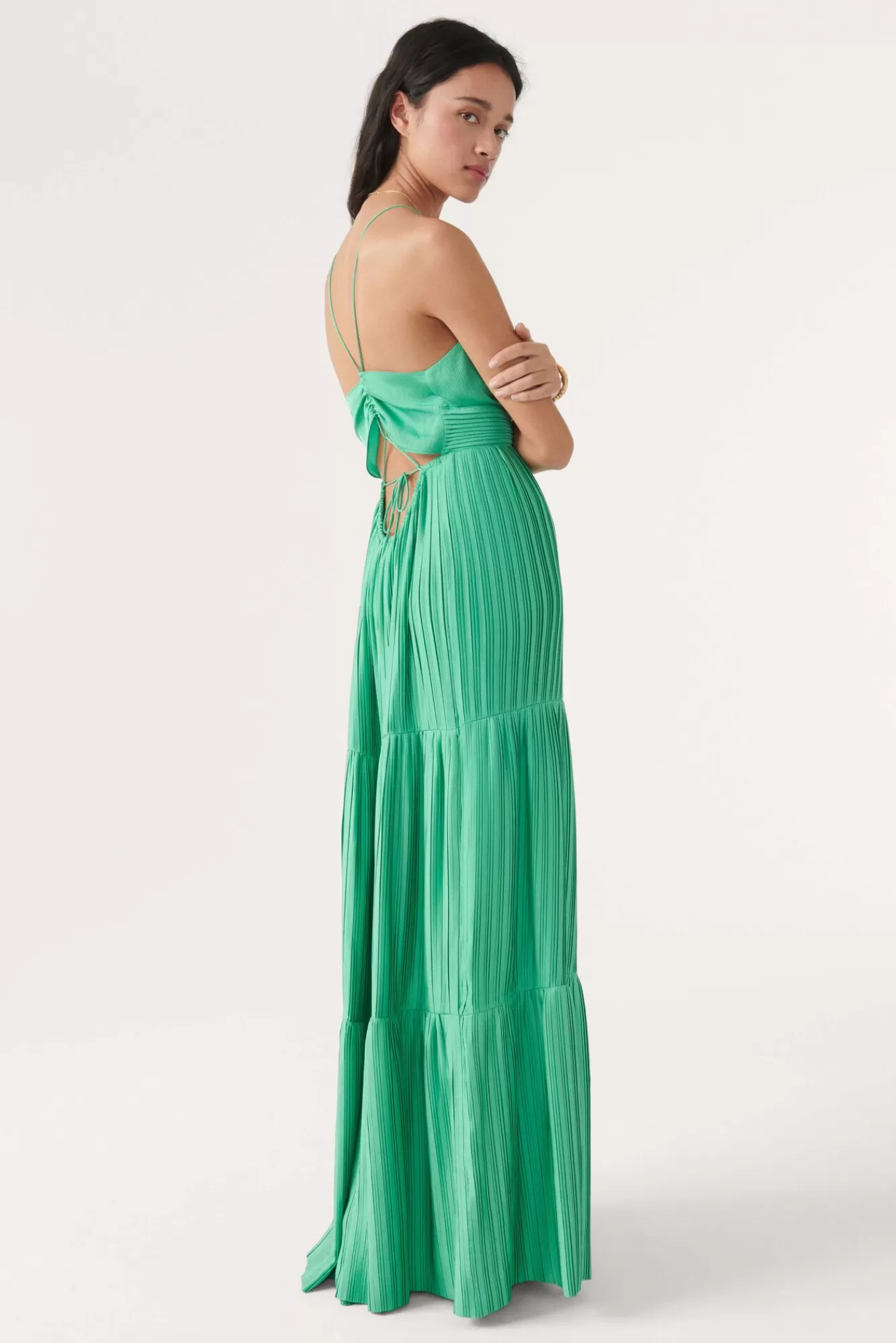 ba&sh Robes*Wasta. Vert