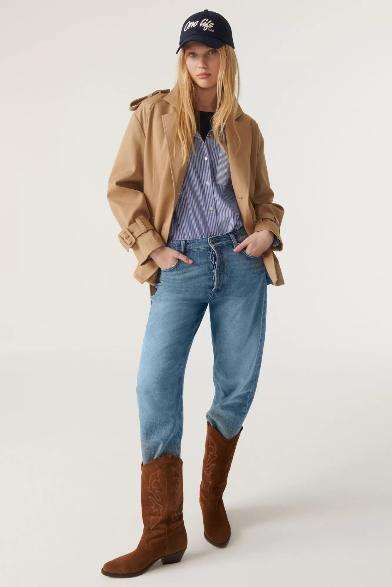 ba&sh Vestes & Manteaux*Winnie. Beige